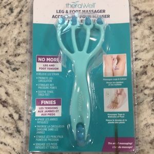 Therawell leg and foot massager new